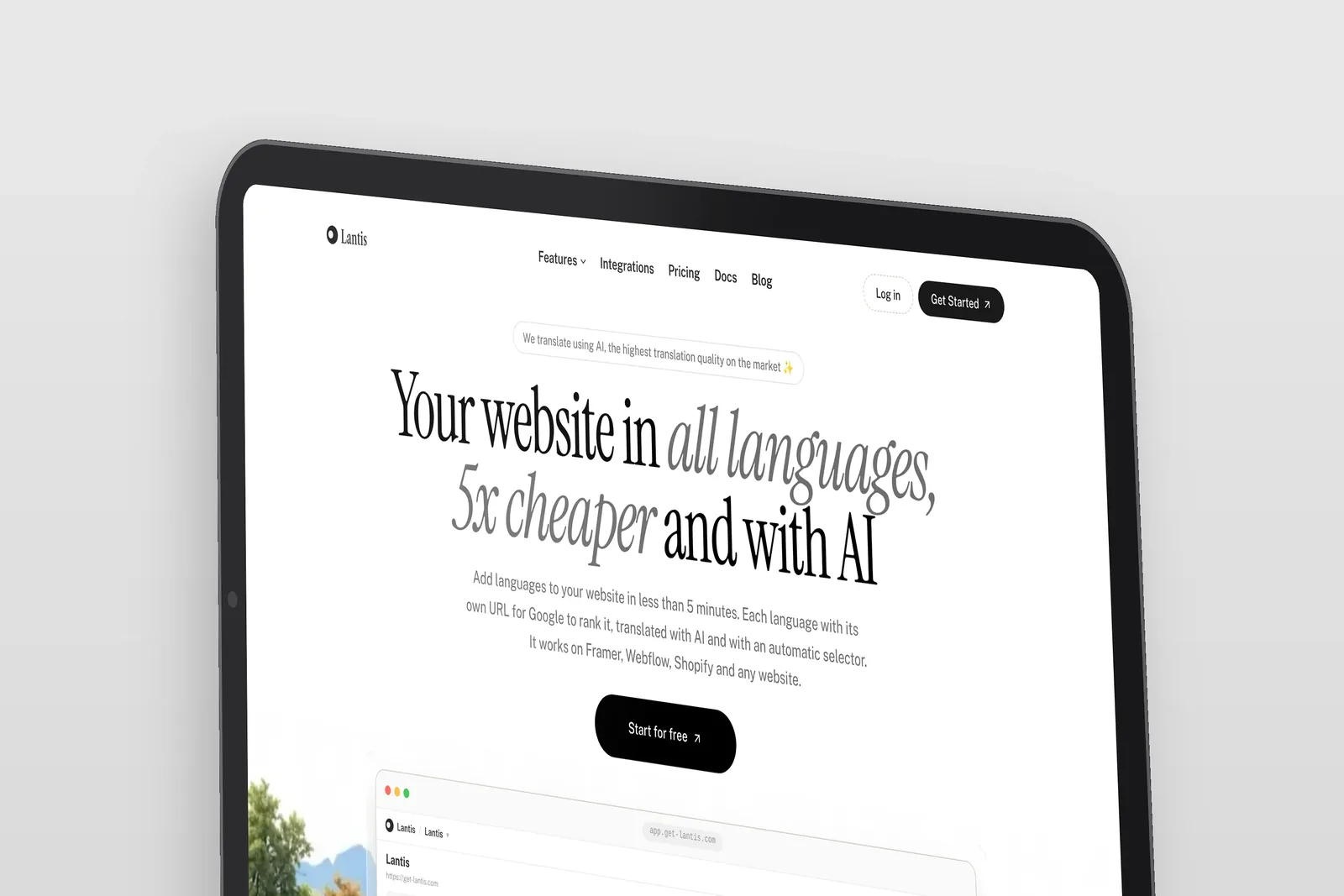Web de Lantis